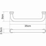 Поручень для ванной WASSERKRAFT K-1066B