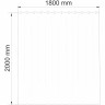 Шторка для ванной WASSERKRAFT ODER SC-30601